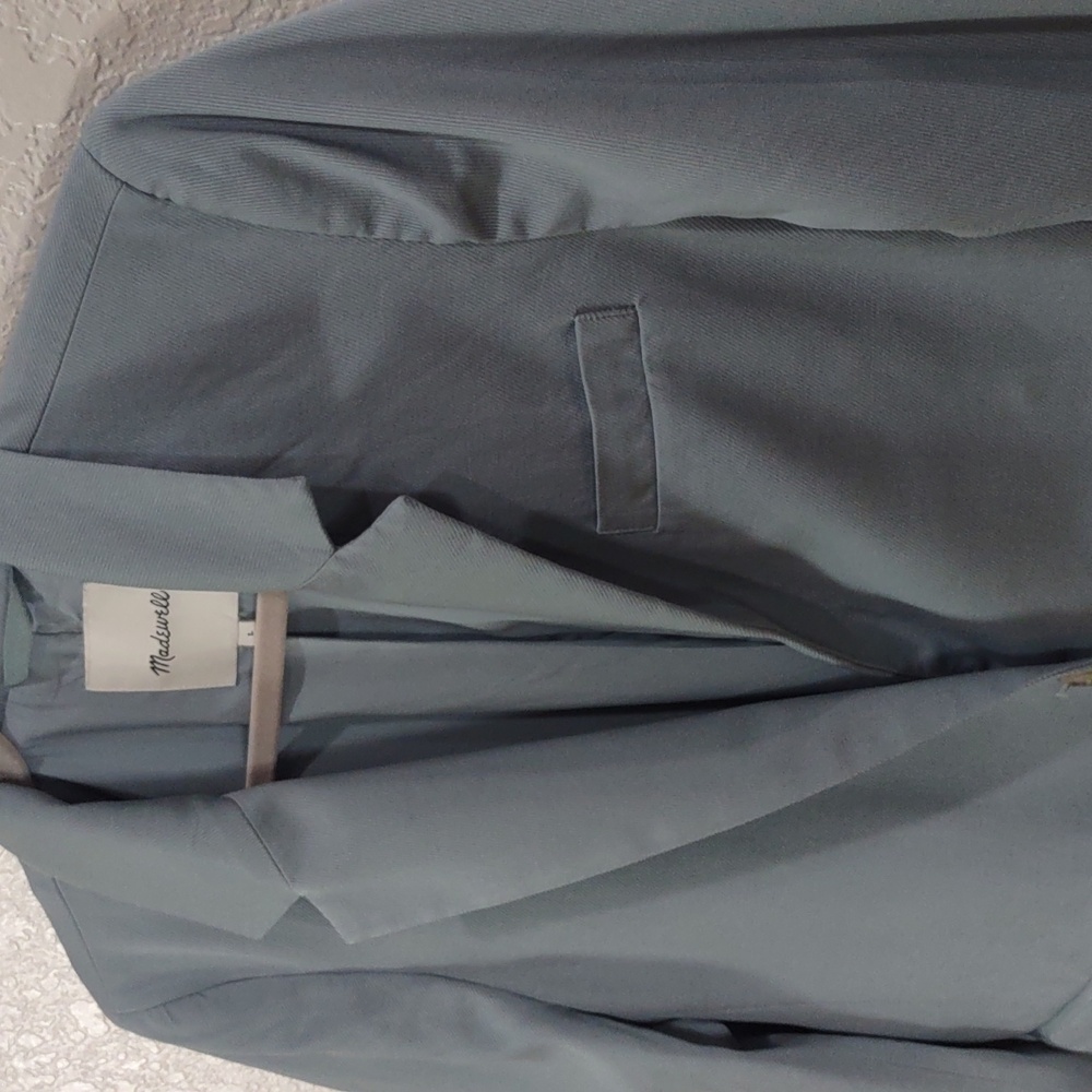 Madewell Light Blue Jacket, Size L - Picture 7 of 17